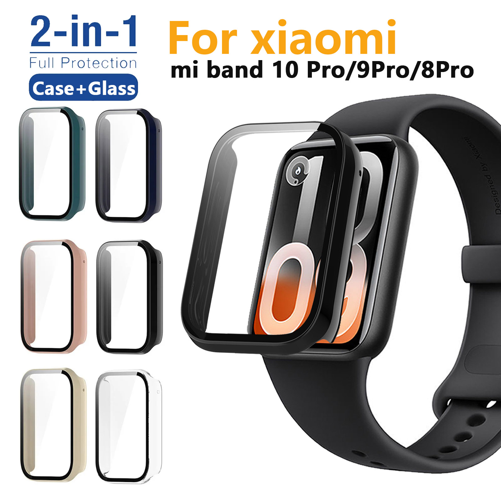 Xiaomi Smartwatch Accessories - 샤오미 미밴드 10 프로 스마트워치용 케이스+유리