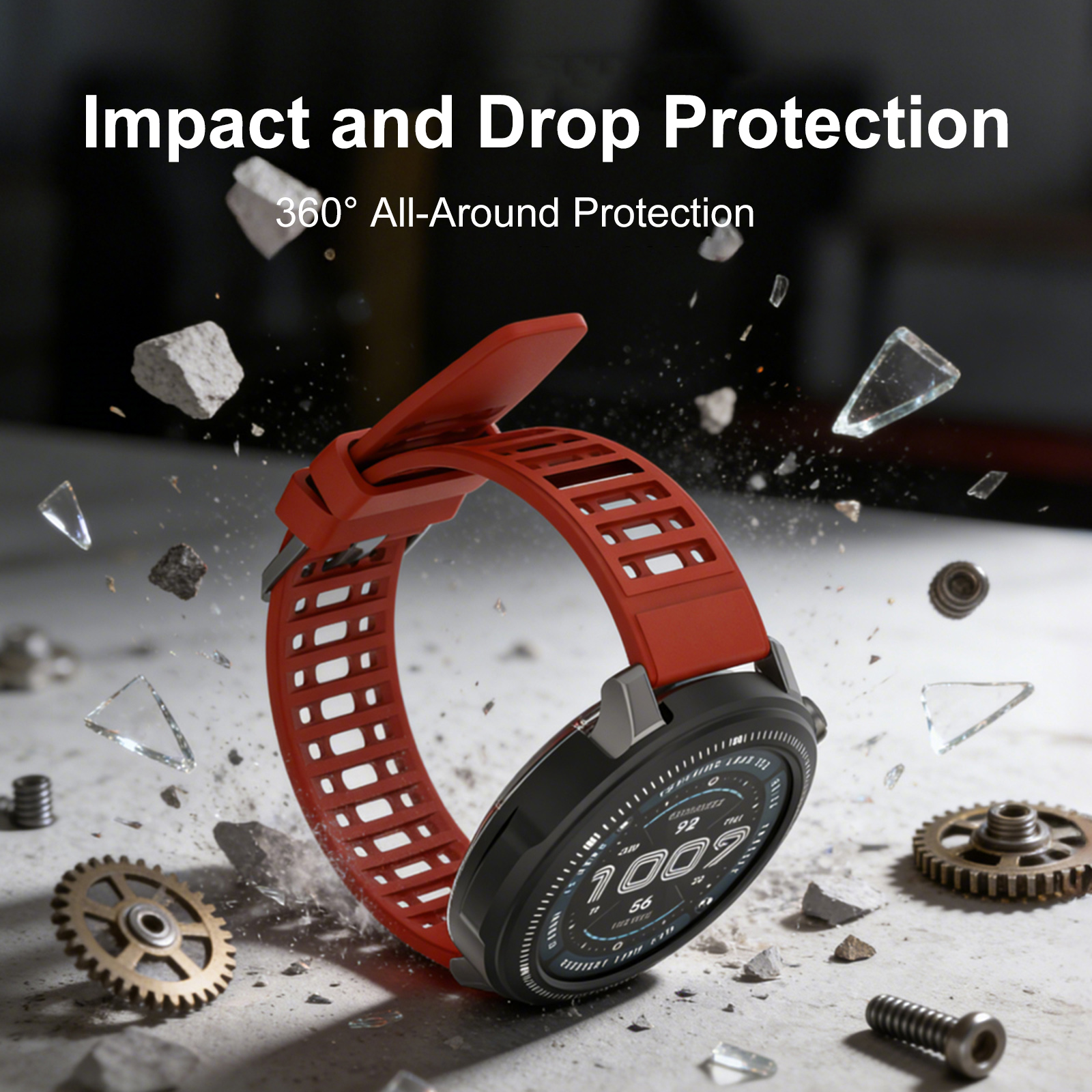 Amazfit Smartwatch Accessories - 보호 범퍼 쉘 중공 낙하 방지