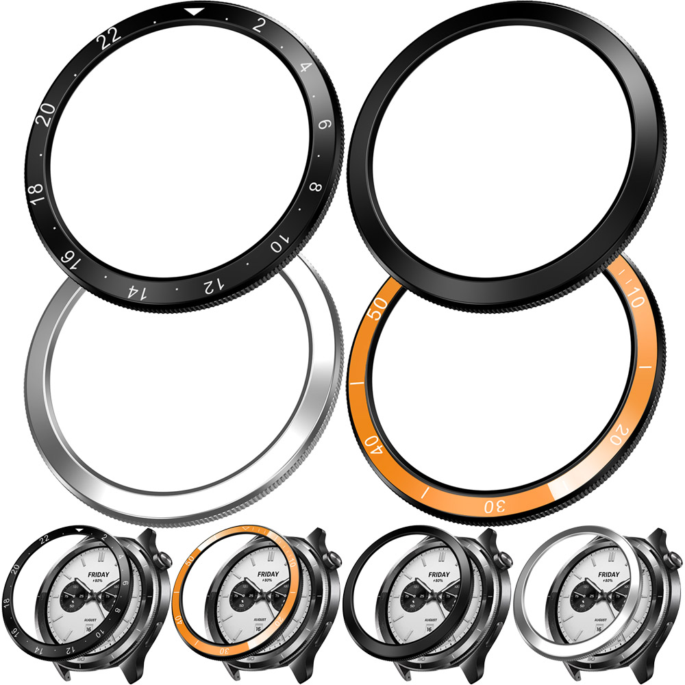 Xiaomi Smartwatch Accessories - 샤오미 워치 S3/S4용 하드 PC 베젤