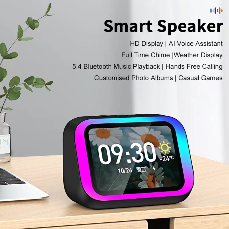 Smart Accessories - AI 음성 어시스턴트 블루투스 스피커 RGB