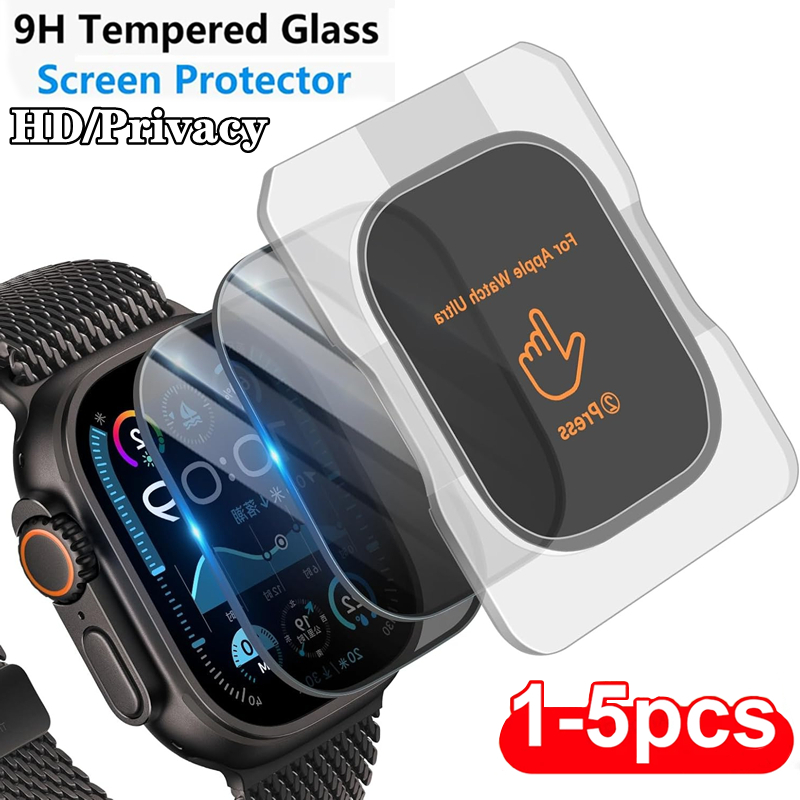 Watch Face Protector - Apple Watch Ultra2/3용 강화 유리 49mm