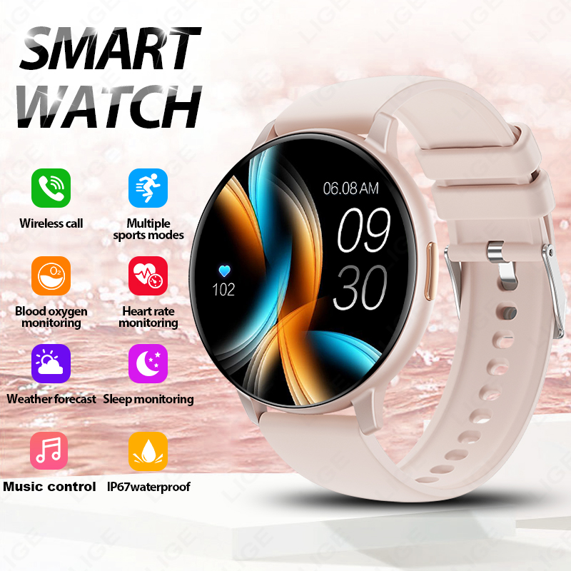 Smartwatch M Active - 피트니스 트래커 스포츠 스마트워치 2026 신제품