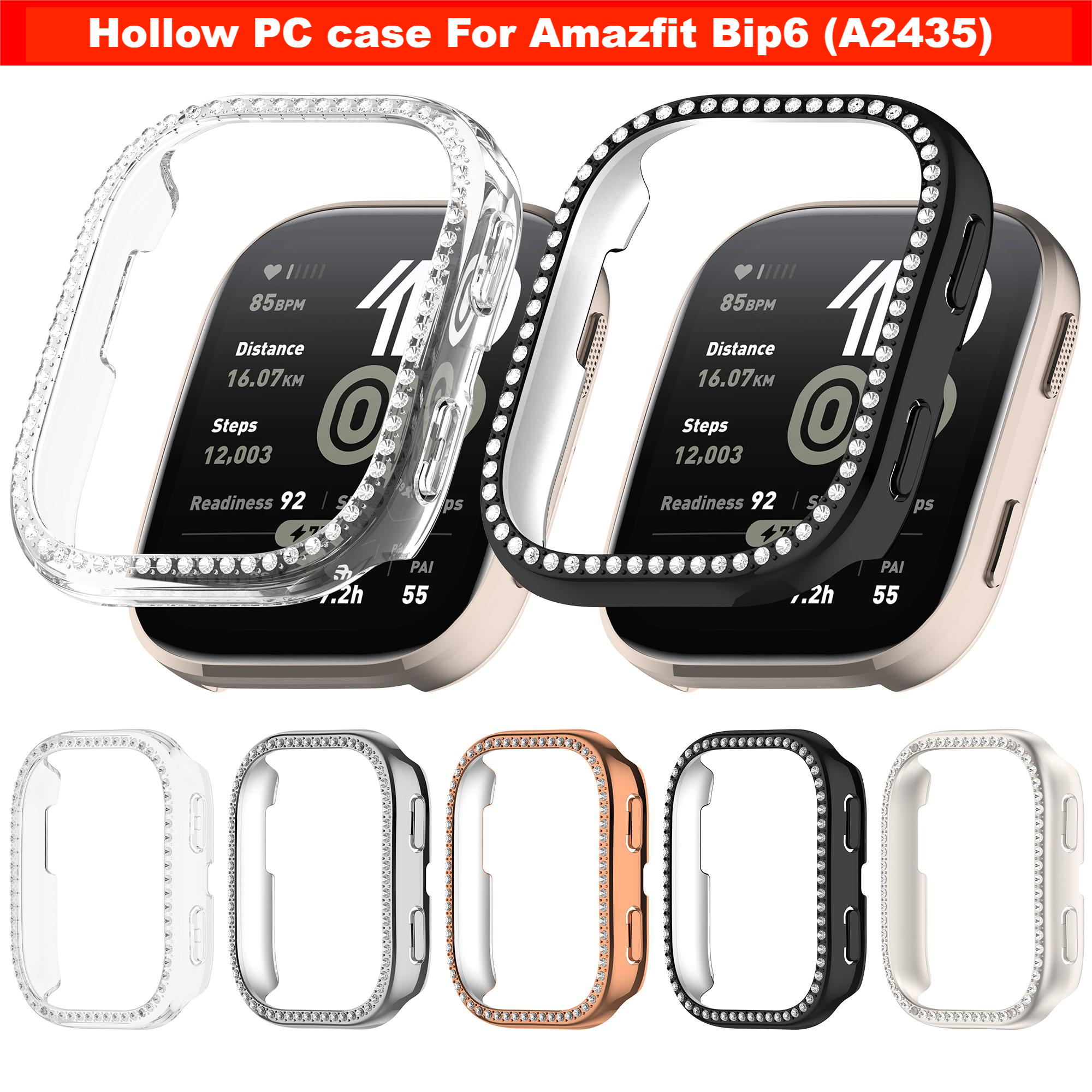 Amazfit Smartwatch Accessories - Amazfit Bip 6 (A2435)용 단일 행