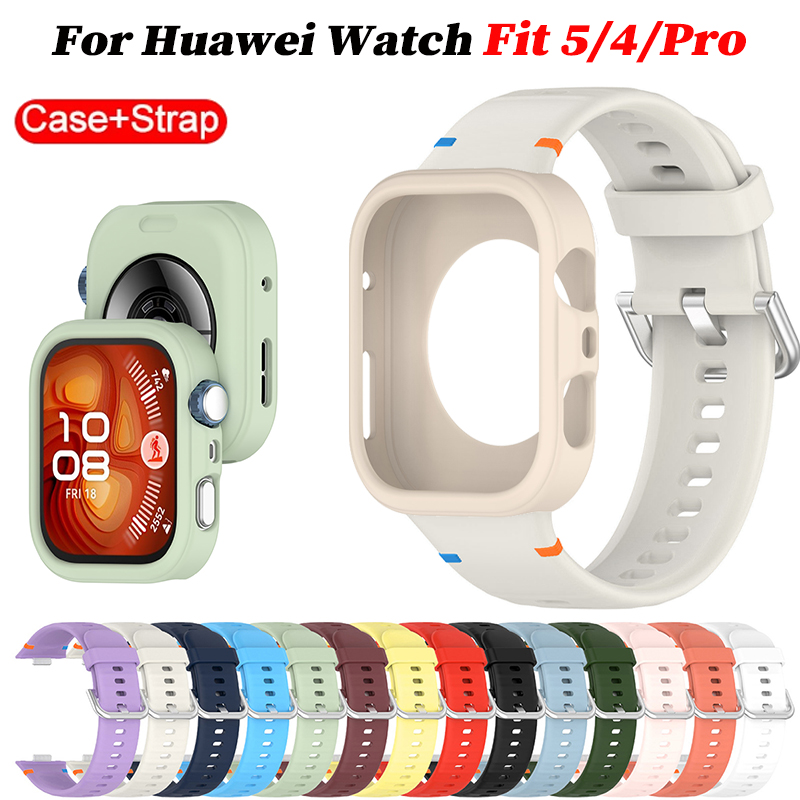 Silicone Band Replacement - 화웨이 워치 핏 5프로 5용 소프트