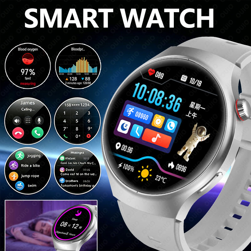 Smartwatch M Active - 2026 스마트워치 멀티스포츠 모드 수면 블루투스