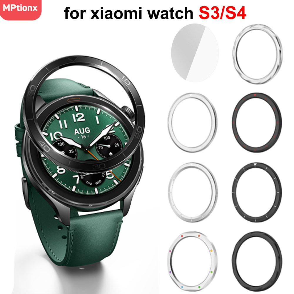 Xiaomi Smartwatch Accessories - Xiaomi Watch S4/S3 용 금속 베젤