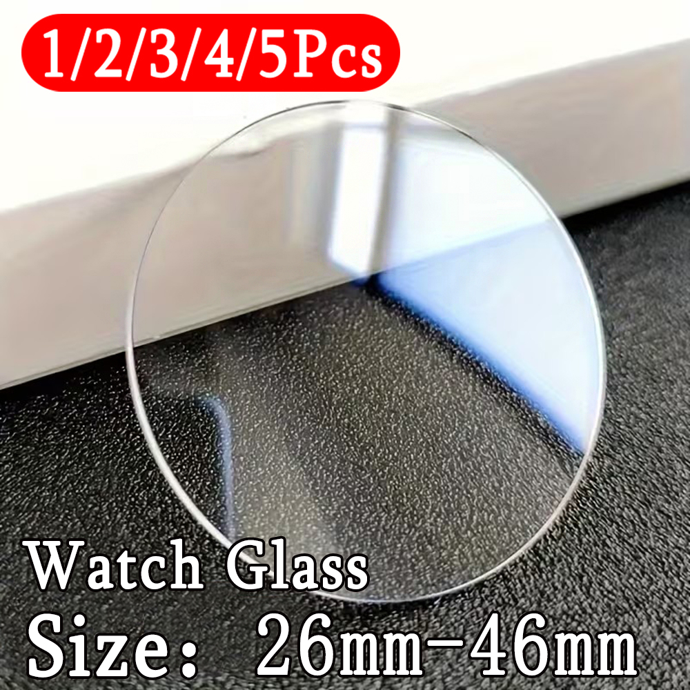 Watch Face Protector - 26-46mm 범용 원형 강화 유리 스마트워치