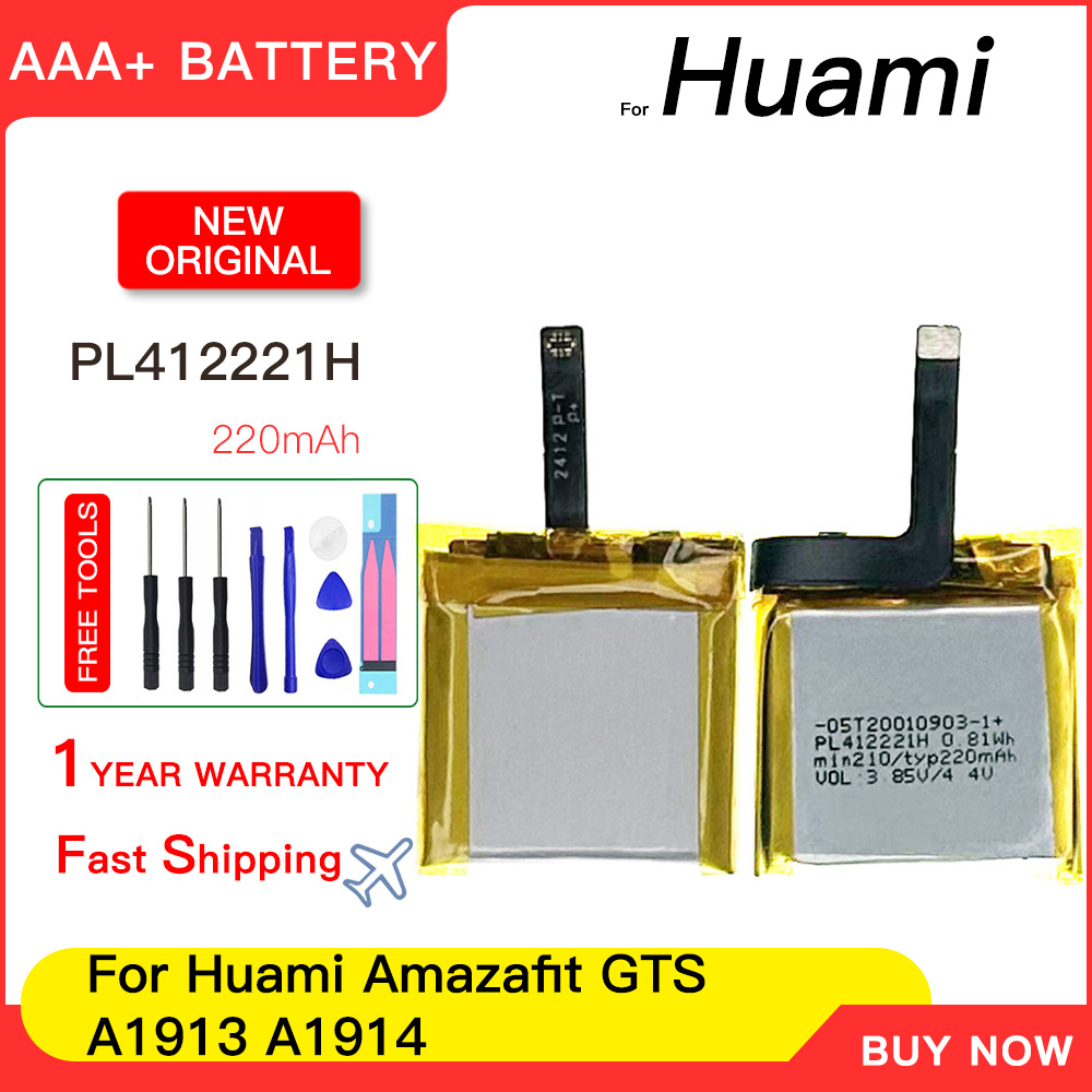 Smartwatch A1914 - 100% 정품 220mAh PL412221H Huami Amazafit