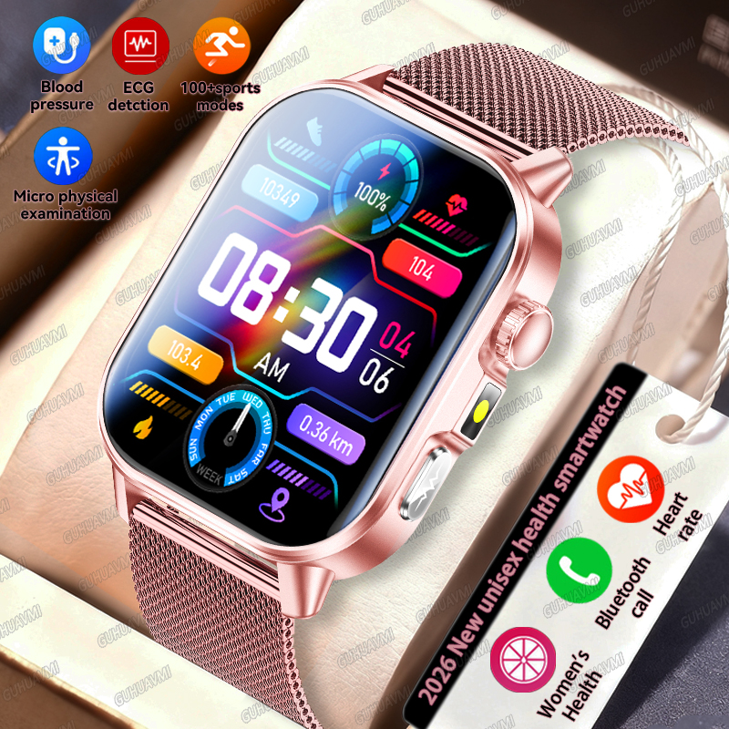 Android Smartwatch Accessories - GUHUAVMI 2026 새로운 정밀 건강 관리