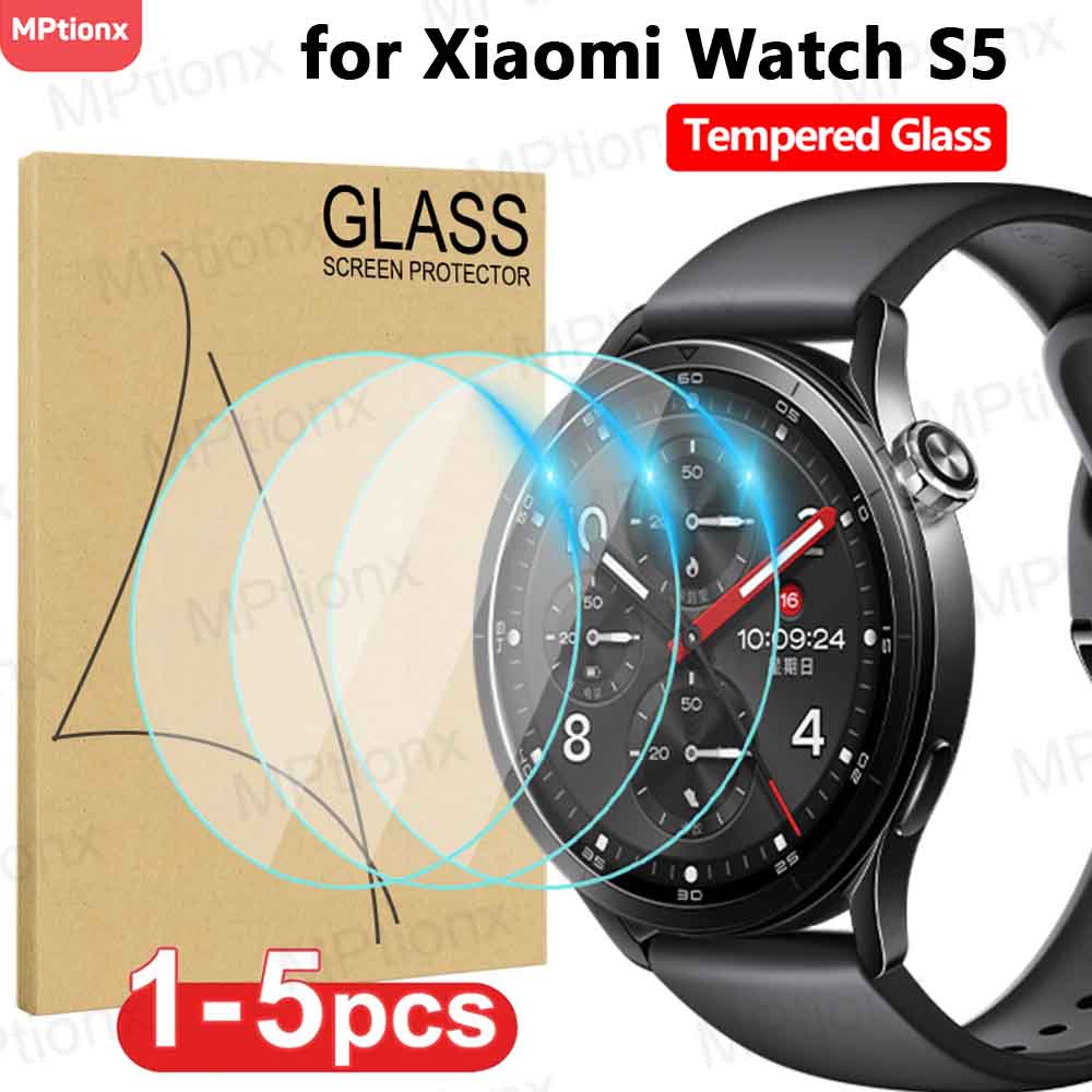 Xiaomi Smartwatch Accessories - Xiaomi Watch S5용 강화 유리 Xiaomi