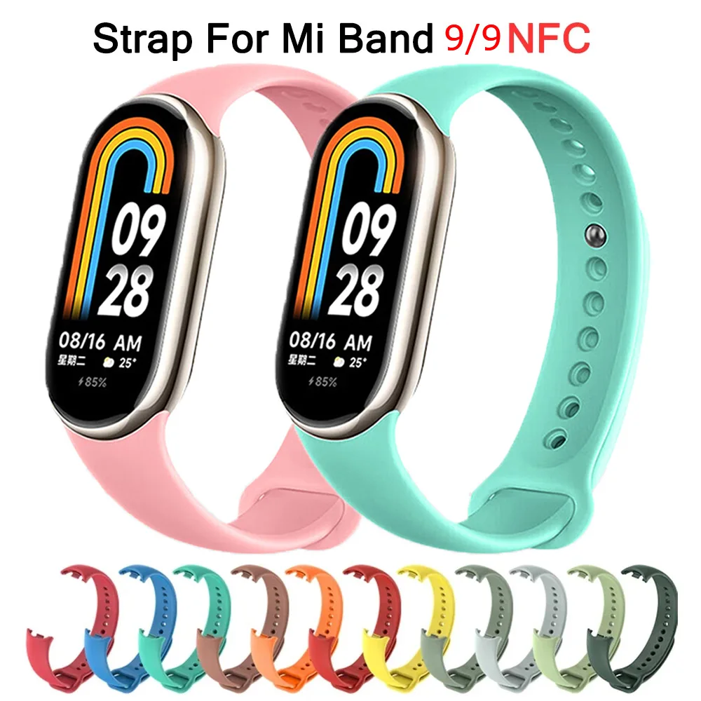 Silicone Band Replacement - 샤오미 미 밴드 9/9 NFC 실리콘