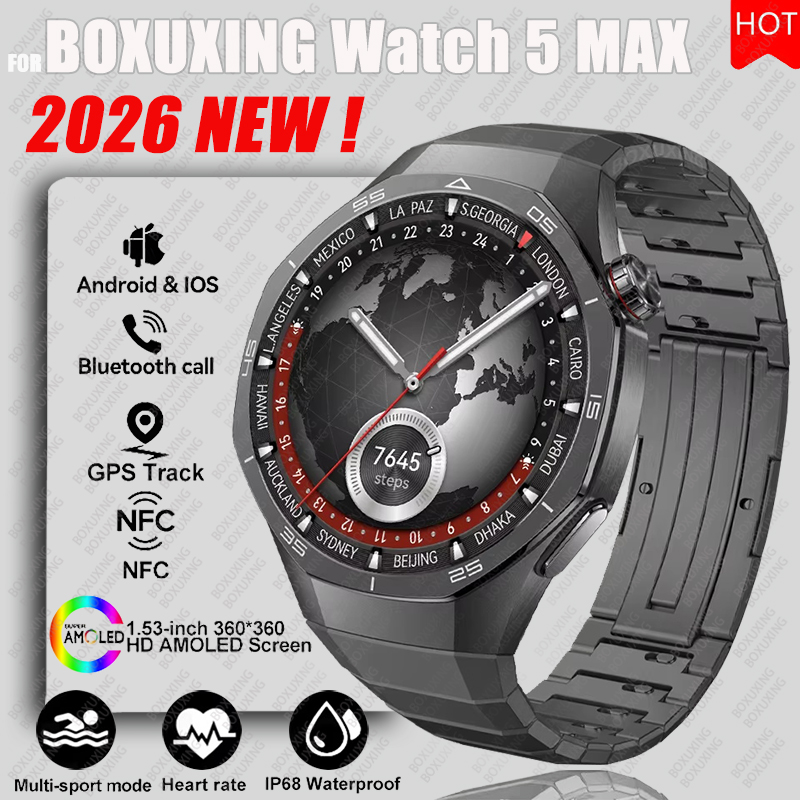 Smartwatch Faces - 2026 신형 BOXUXING 워치 5 MAX
