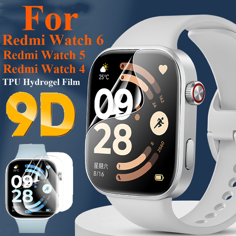 Watch Face Protector - 레드미 워치 6용 하이드로겔 보호 필름