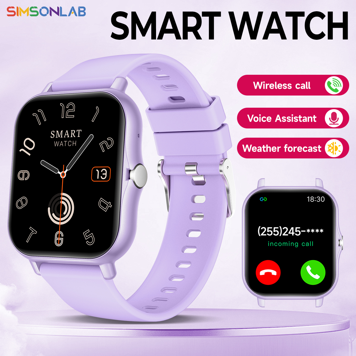 Smartwatch Instagram - 새로운 스마트워치 1.83인치 터치스크린 음성지원 카메라