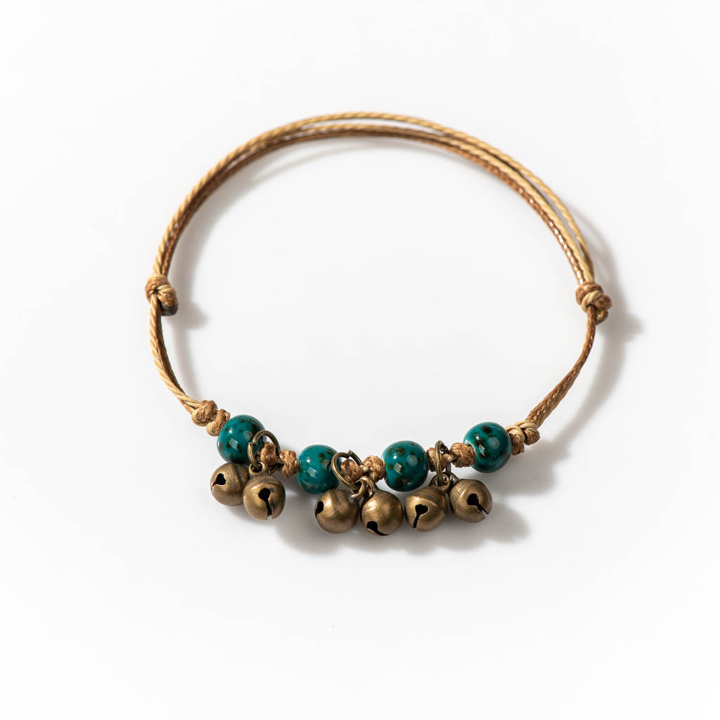수제 세라믹 복고풍 스타일 비즈 조정 가능한 크기 팔찌 - Ceramic Link Bracelet 리뷰 및 가격