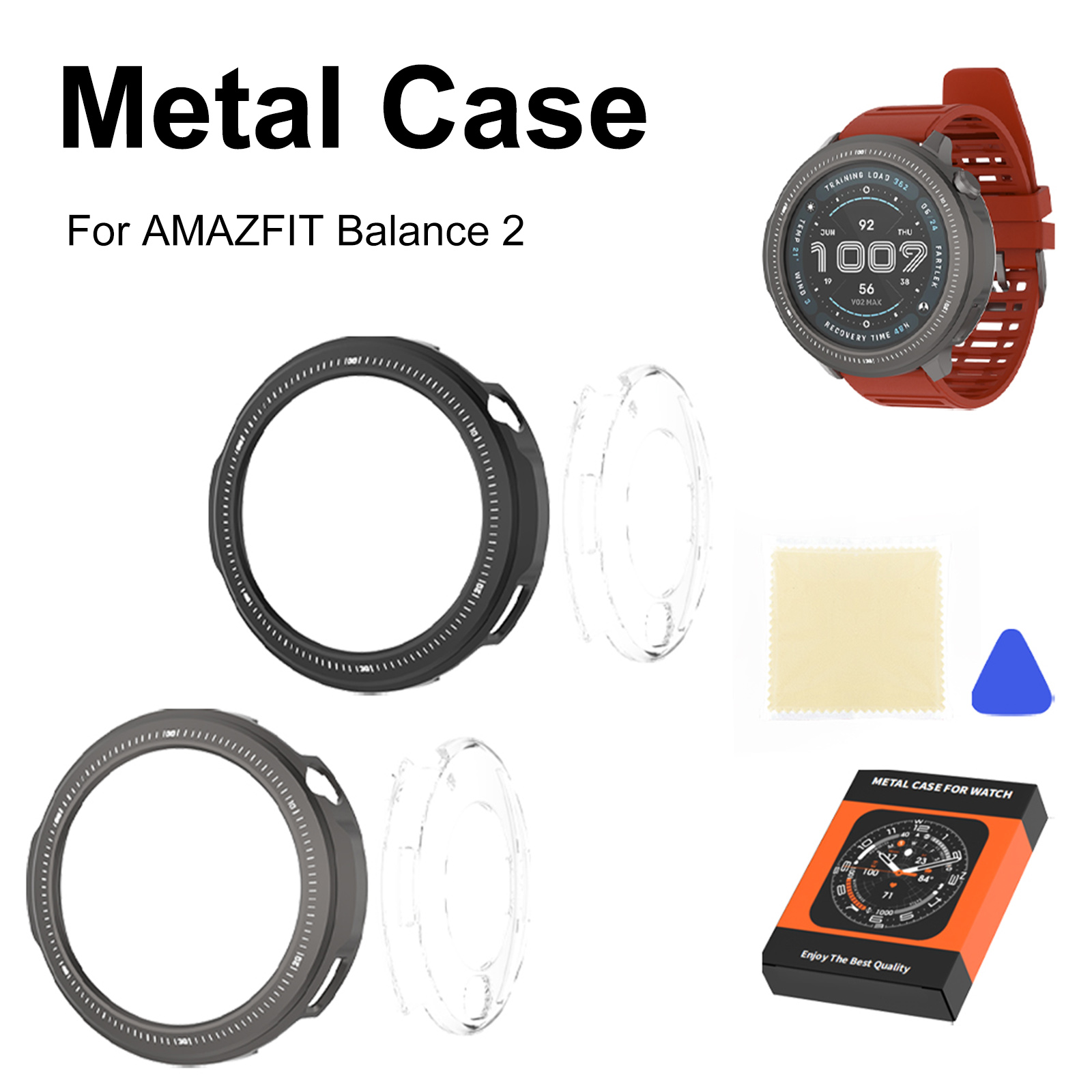 보호 범퍼 쉘 중공 낙하 방지 보호 쉘 액세서리 Ama - Amazfit Smartwatch Accessories 리뷰 및 가격