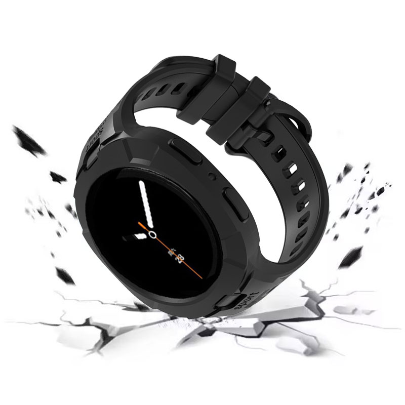 삼성 갤럭시 워치 9 8 44 40mm용 케이스+스트랩 - Silicone Band Replacement 리뷰 및 가격