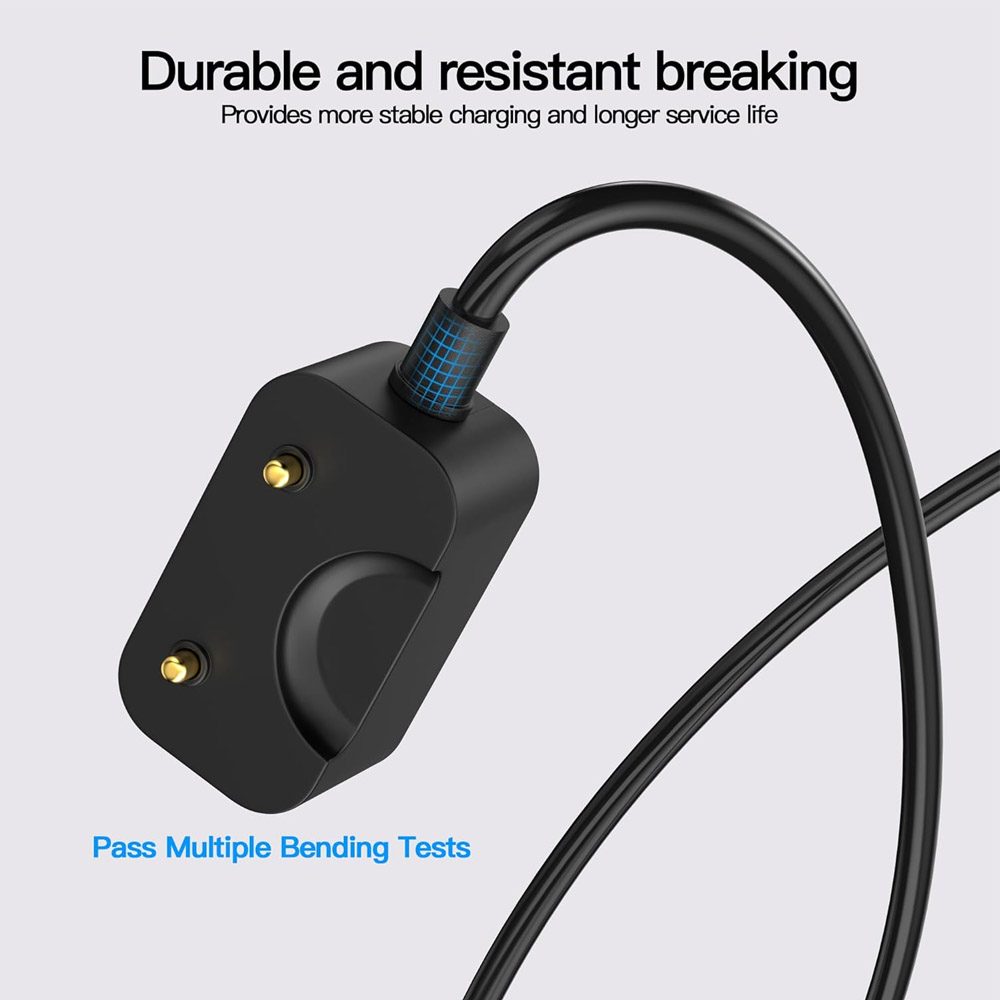 칩 보호 기능이 있는 블랙 USB-C 충전 코드, 삼성 - Best Smartwatch Accessories 리뷰 및 가격