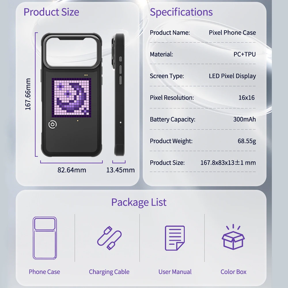 아이폰 17 16 프로 맥스용 앱 이미지 화면 케이스가 - Smart Accessories 리뷰 및 가격