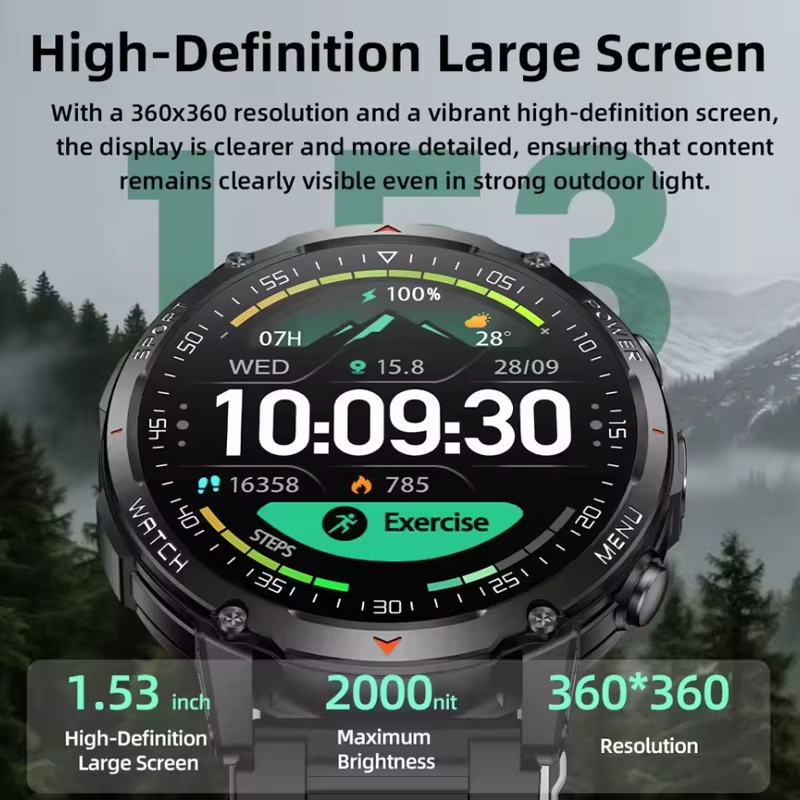 2026 새로운 T-Rex3 Pro 1400mAh 배터 - Android Smartwatch Accessories 리뷰 및 가격