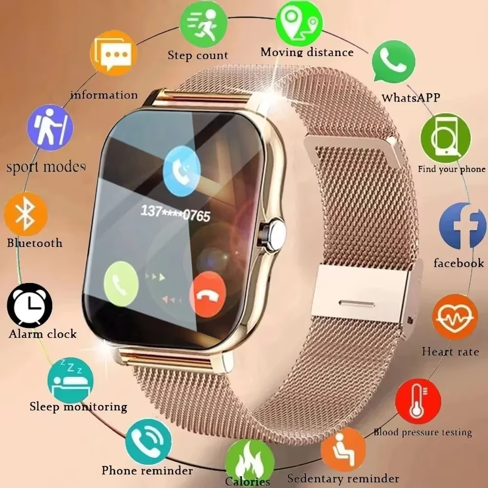 LAXASFIT 2025 새로운 남성용 스마트 시계 여 - Smartwatch Instagram 리뷰 및 가격