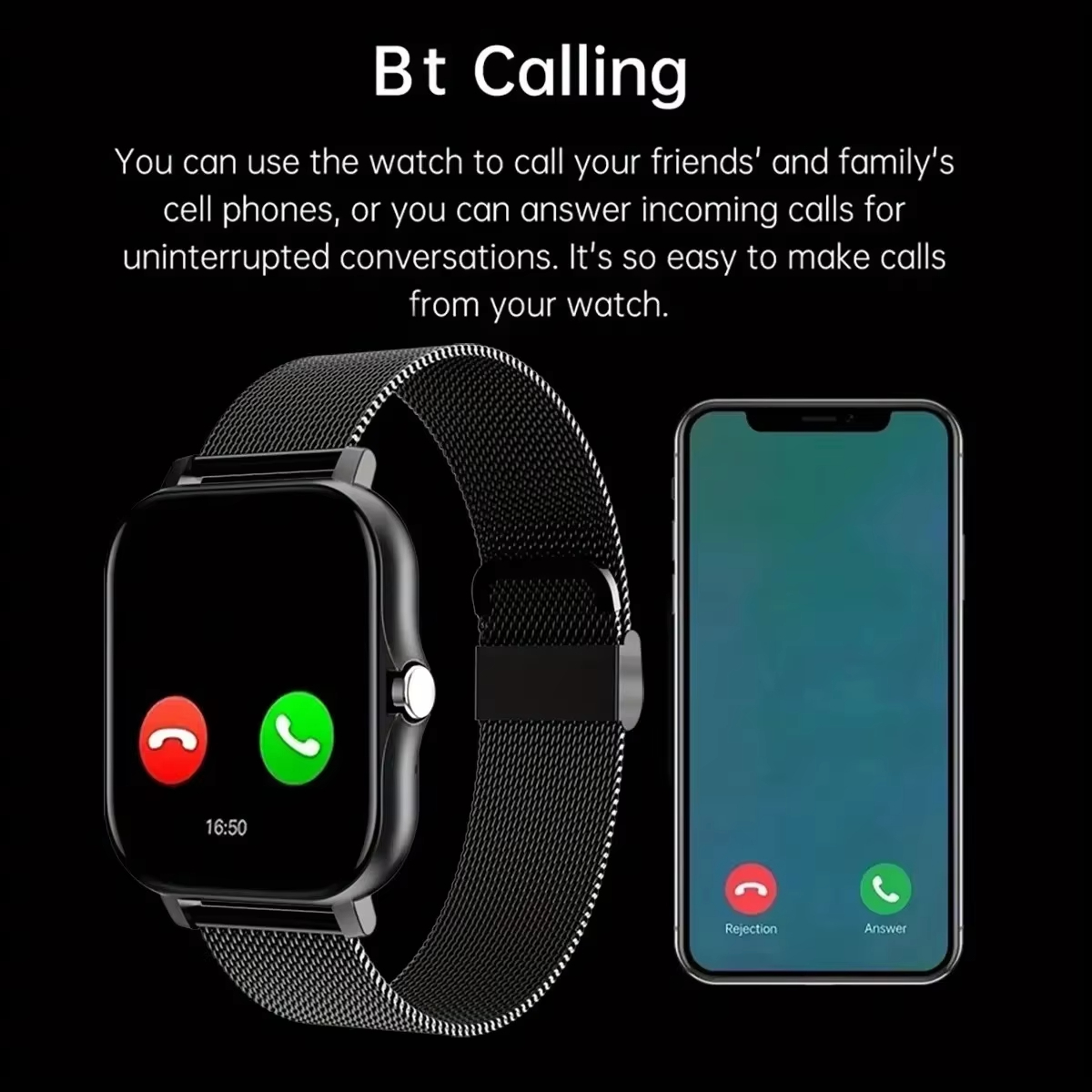 LAXASFIT 2025 새로운 남성용 스마트 시계 여 - Smartwatch Instagram 리뷰 및 가격