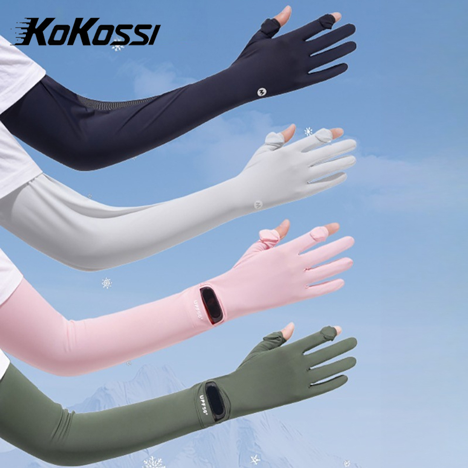 KoKossi 여름 여성용 팔 커버 통기성 긴 아이스  - Watch Face Protector 리뷰 및 가격