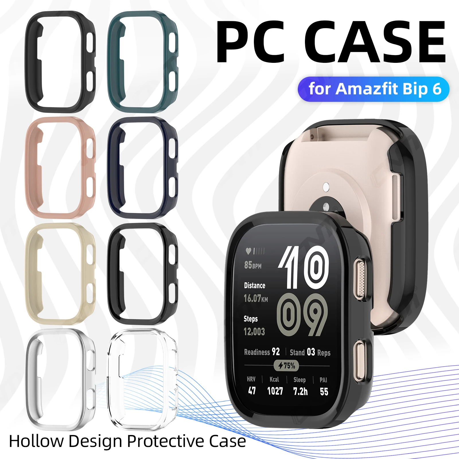 Amazfit BIP 6용 PC 하드 케이스, Amaz - Amazfit Smartwatch Accessories 리뷰 및 가격