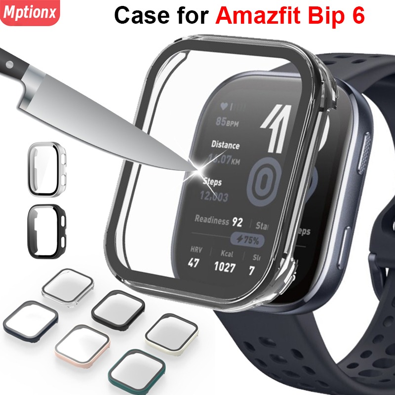 Amazfit Bip 6 용 유리 + 커버 Amazfi - Amazfit Smartwatch Accessories 리뷰 및 가격