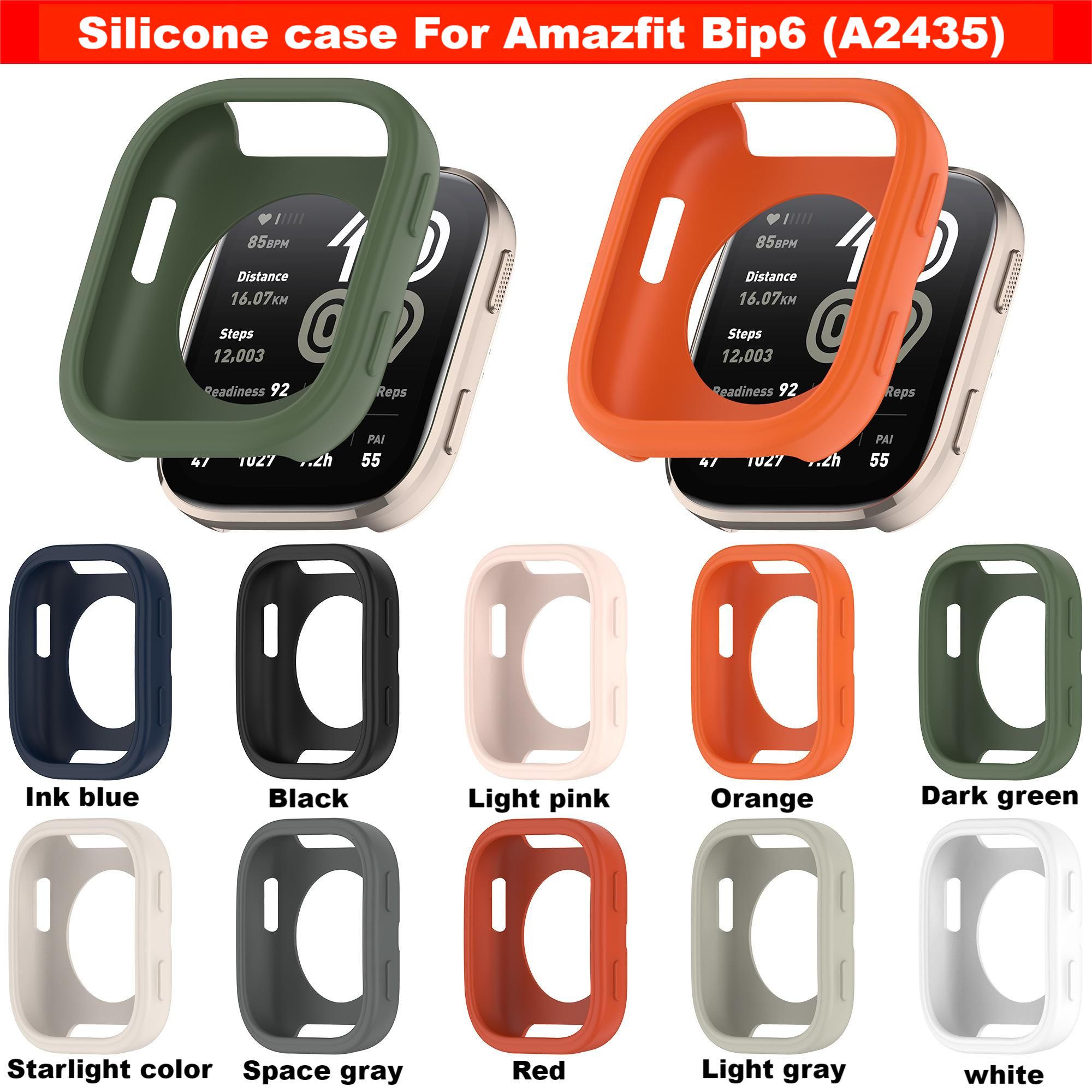 Amazfit Bip6 (A2435) 용 소프트 케이스 - Amazfit Smartwatch Accessories 리뷰 및 가격