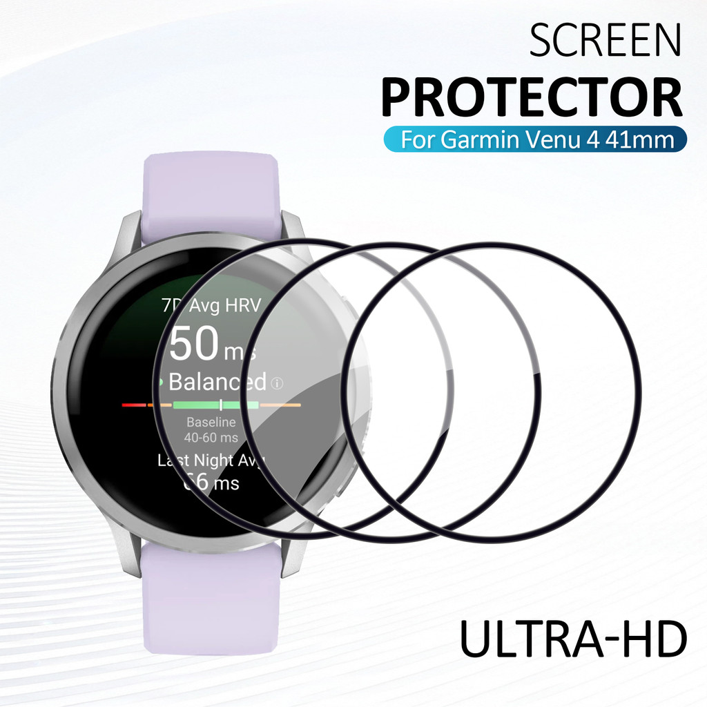 가민 베뉴 4 41mm/45mm용 HD 화면 보호 필름 - Watch Face Protector 리뷰 및 가격