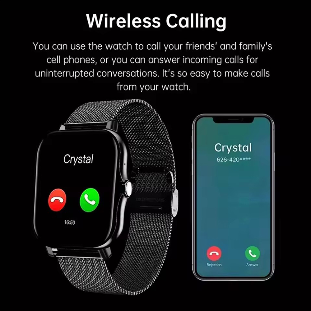 스마트 워치 안드로이드 IOS 휴대폰, 블루투스 통화, - Smartwatch Instagram 리뷰 및 가격