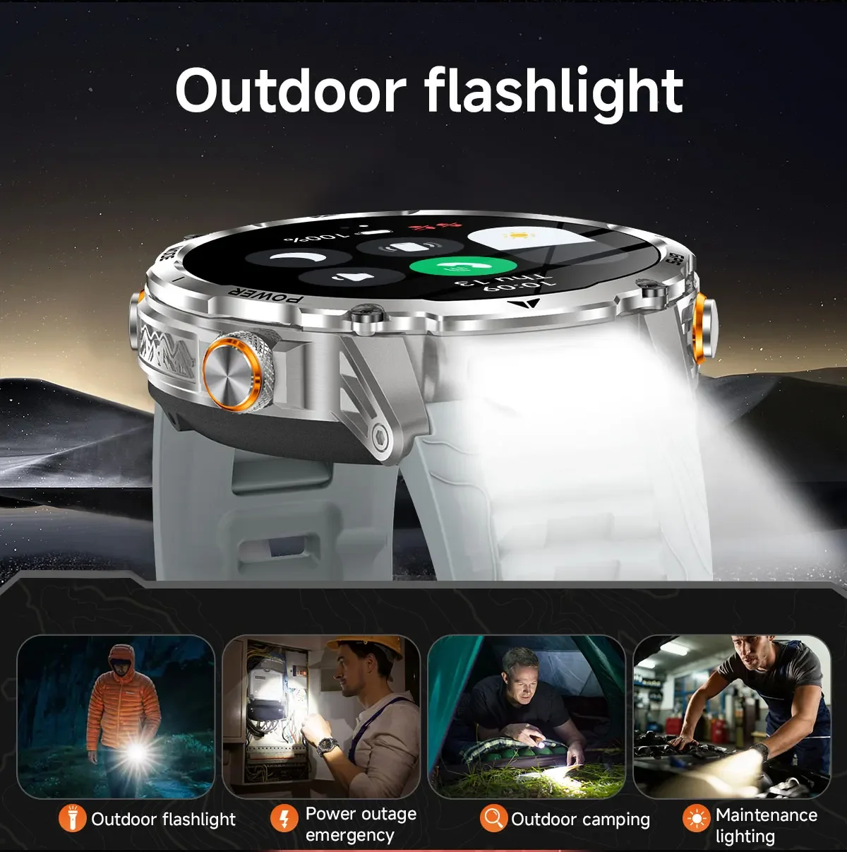 티렉스 3 밀리터리 그레이드 스마트워치 1100mAh  - Smartwatch M Active 리뷰 및 가격