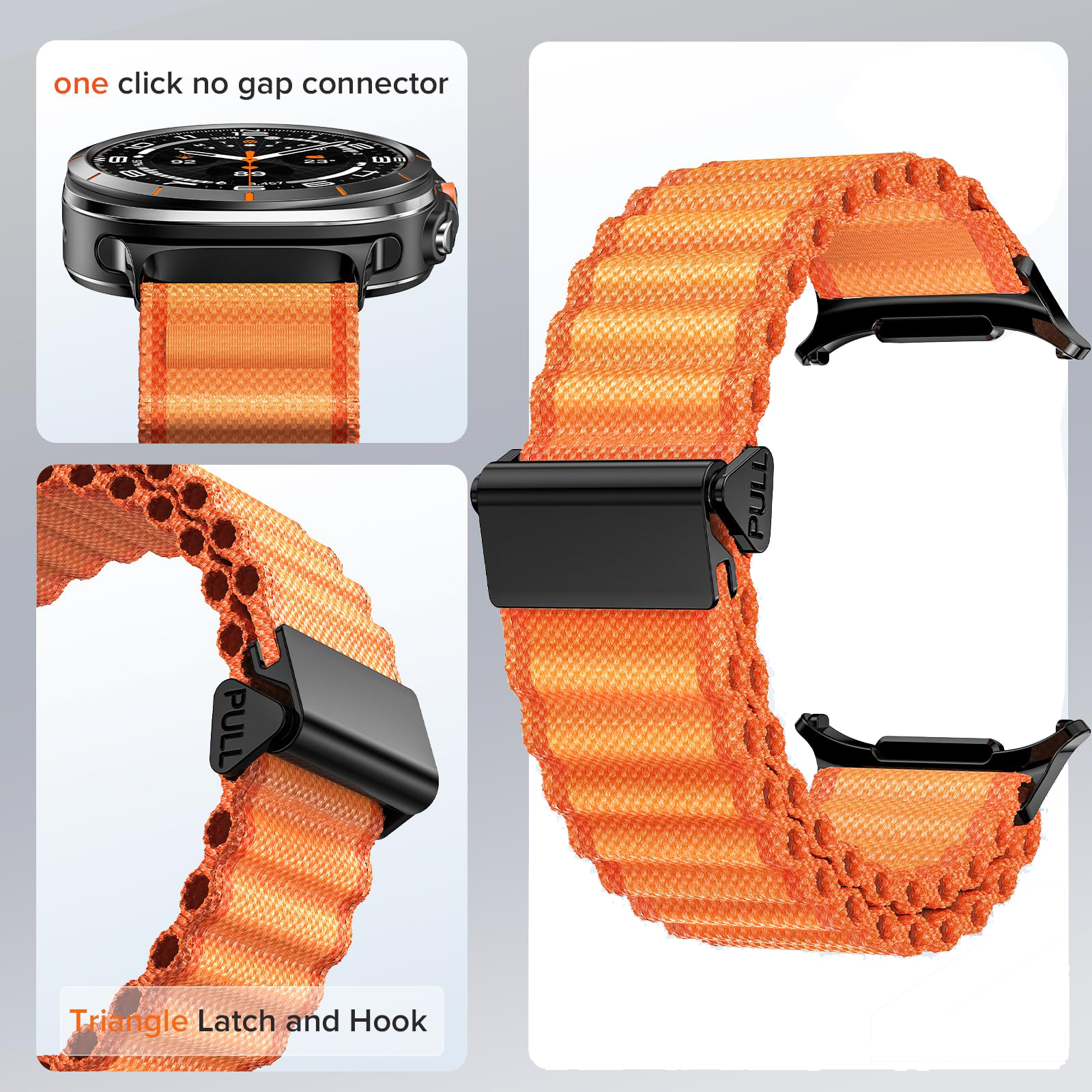 삼성 갤럭시 워치 7 용 스포츠 트레일 밴드, 울트라  - Samsung Smartwatch Ultra Accessories 리뷰 및 가격