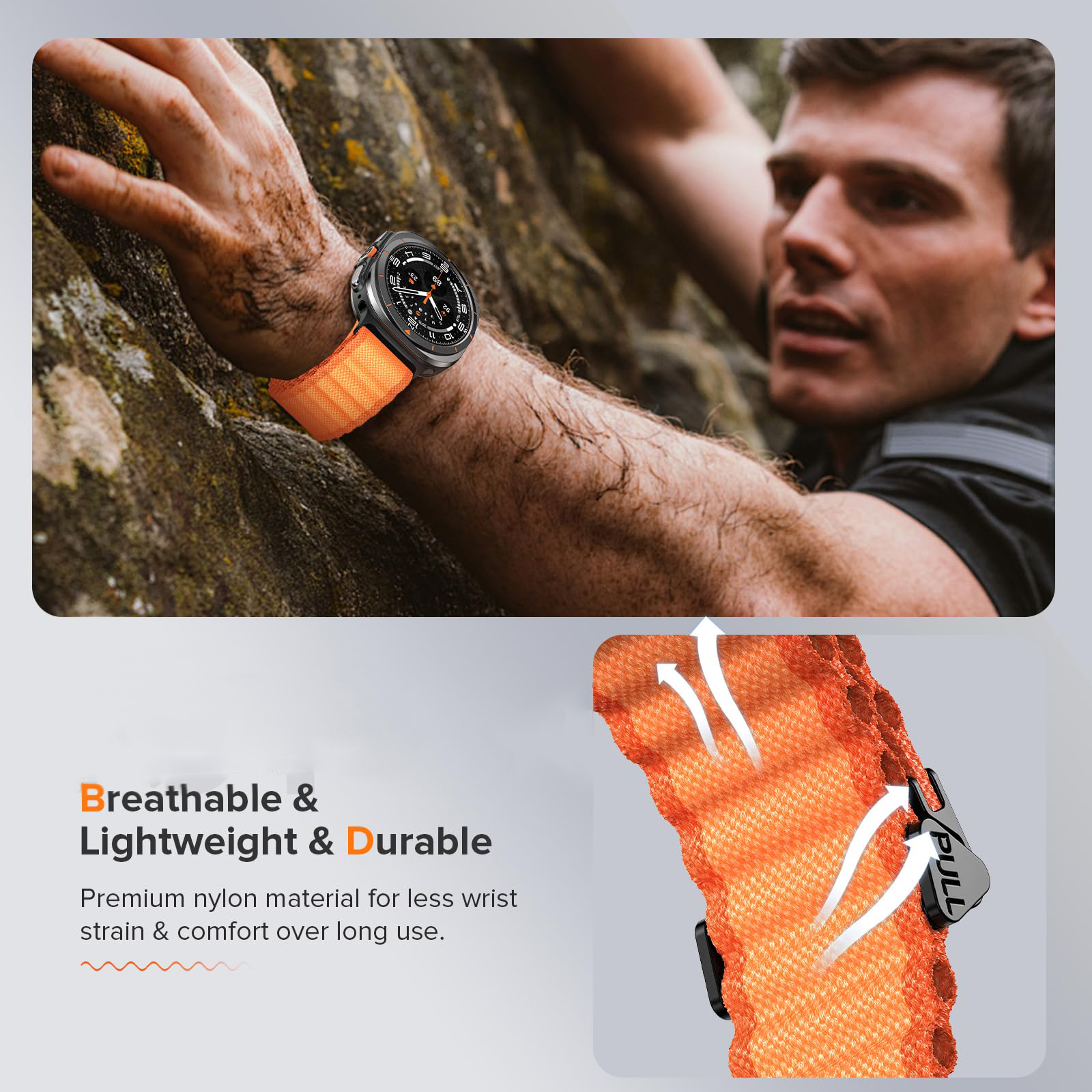 삼성 갤럭시 워치 7 용 스포츠 트레일 밴드, 울트라  - Samsung Smartwatch Ultra Accessories 리뷰 및 가격