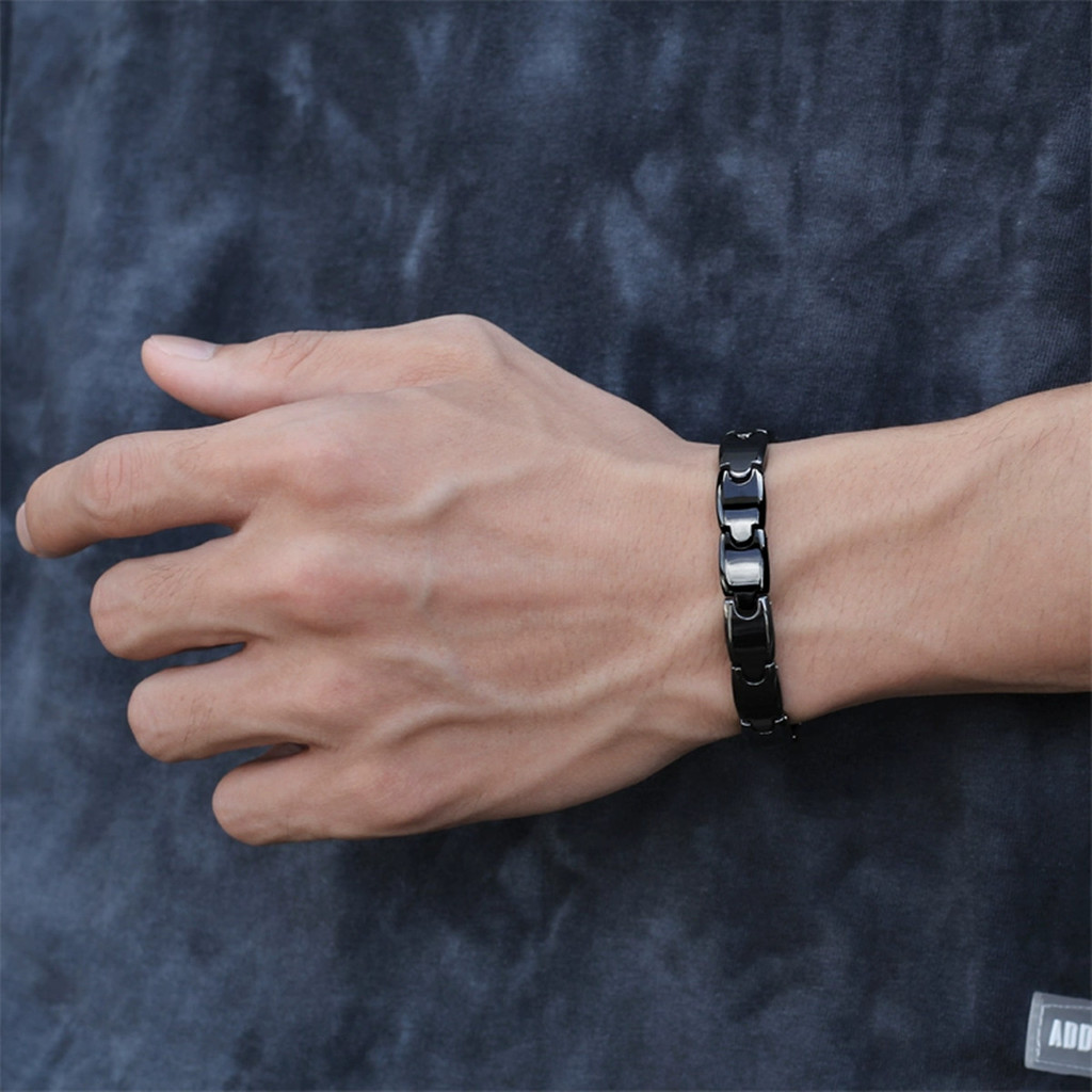 아라두 프리미엄 세라믹 헤마타이트 자석 팔찌 주얼리 선 - Ceramic Link Bracelet 리뷰 및 가격
