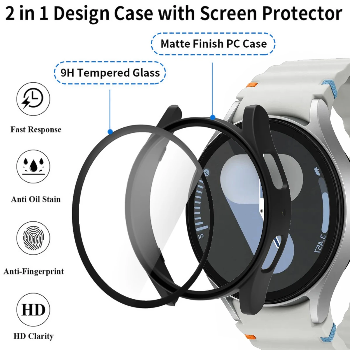 삼성 갤럭시 시계 7 용 실리콘 스트랩 Samrt 스트 - Silicone Band Replacement 리뷰 및 가격