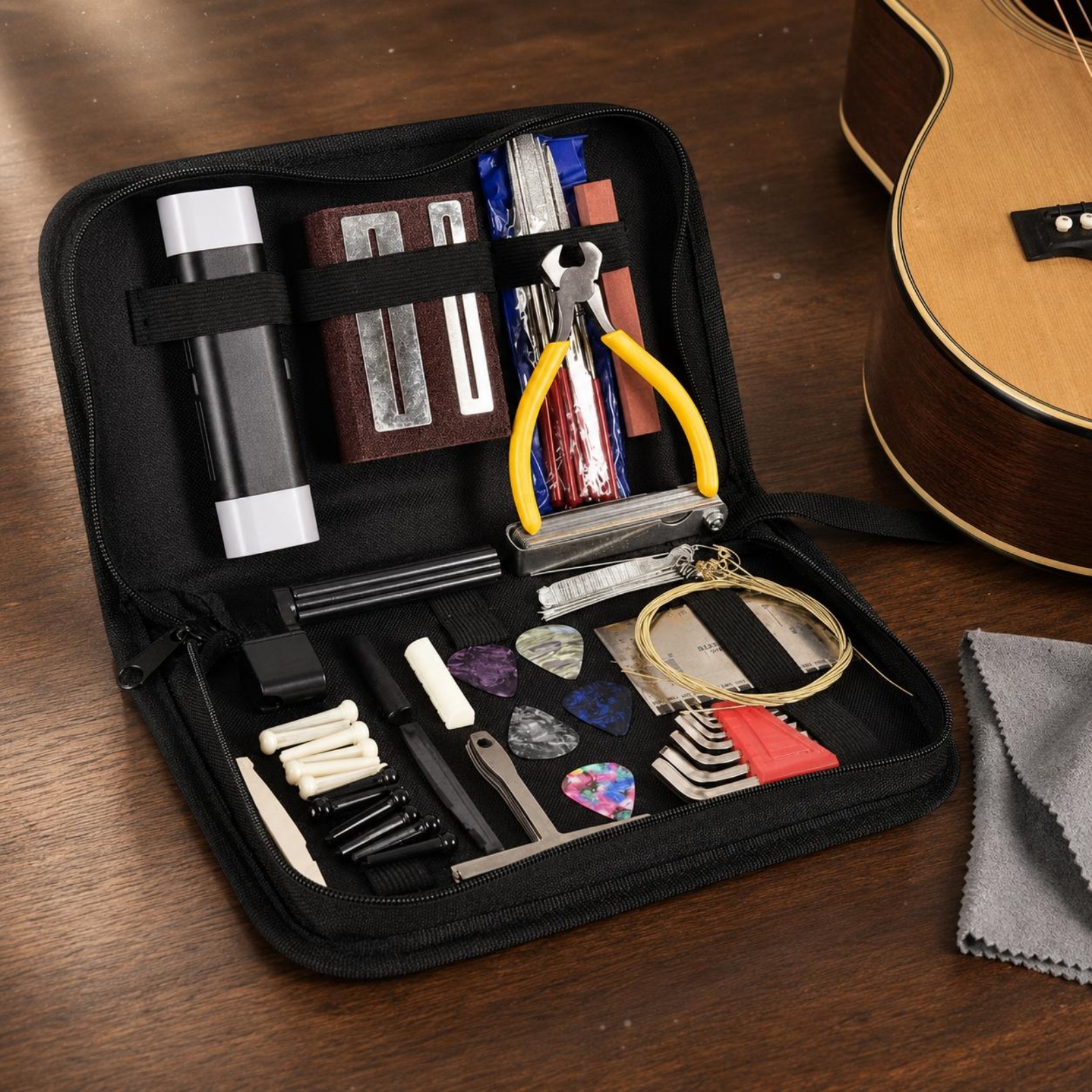 기타 수리 도구 키트 탄성 스트랩 기타 유지 관리 도구 - Tool Kit Strap Change 리뷰 및 가격