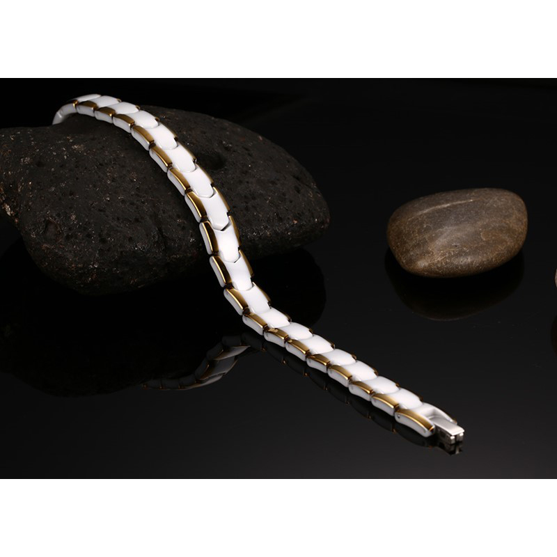 여성을위한 Vinterly 팔찌 안티 스크래치 9mm  - Ceramic Link Bracelet 리뷰 및 가격