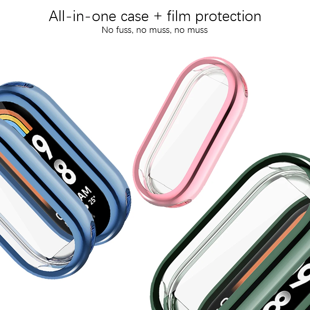 Xiaomi Mi Band 8 9 소프트 케이스 용 T - Xiaomi Smartwatch Accessories 리뷰 및 가격