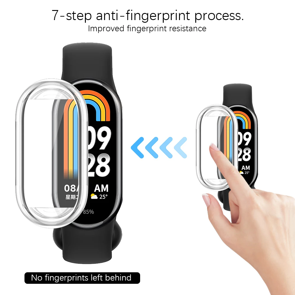 Xiaomi Mi Band 8 9 소프트 케이스 용 T - Xiaomi Smartwatch Accessories 리뷰 및 가격