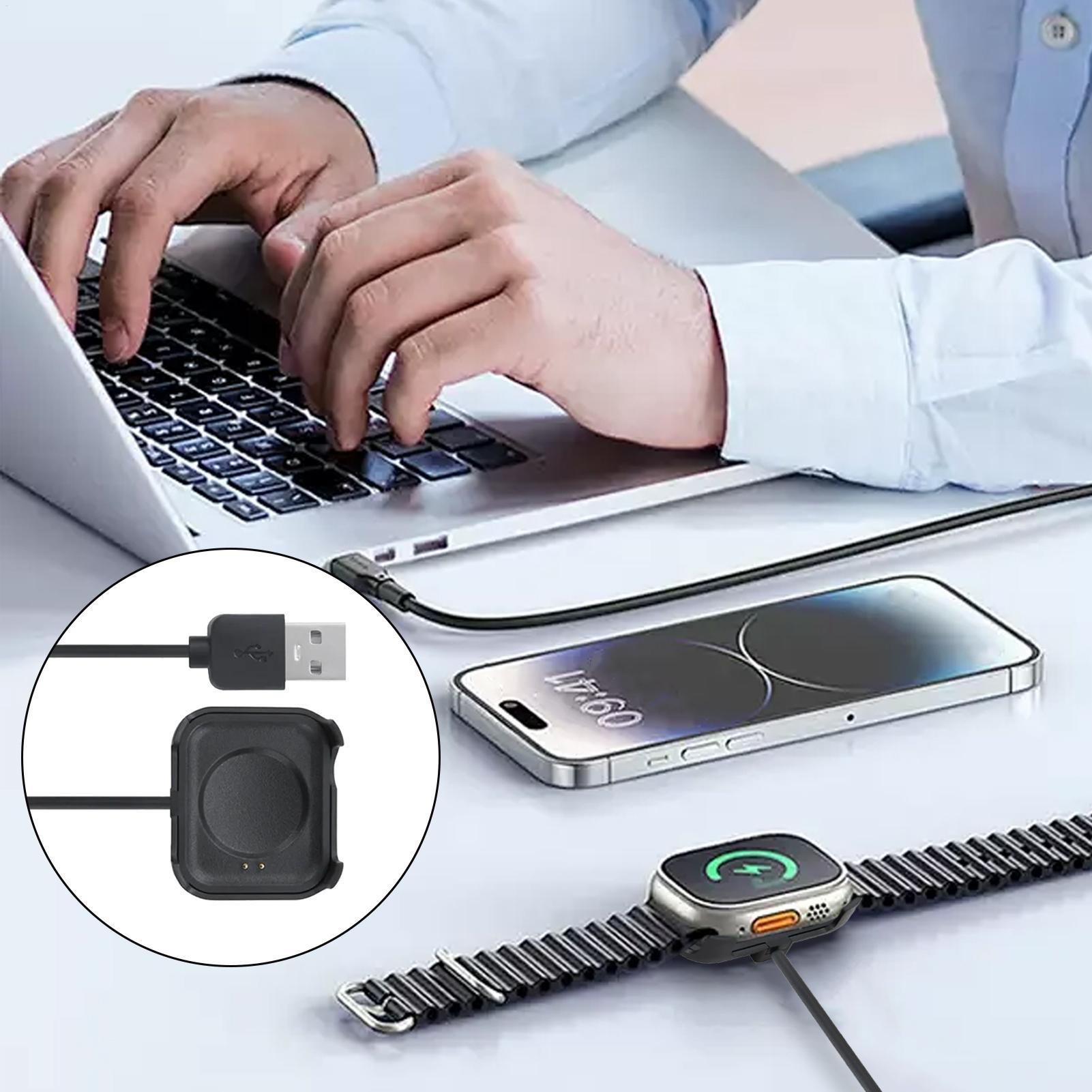 1PC 스마트 시계 마그네틱 충전기 USB 충전 케이블 - Smartwatch Faces 리뷰 및 가격