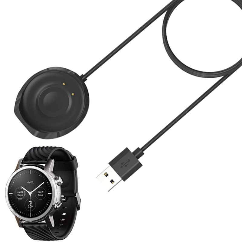 스마트 워치 독 충전기 어댑터 자기 USB 충전 케이블 - Motorola Smartwatch Accessories 리뷰 및 가격