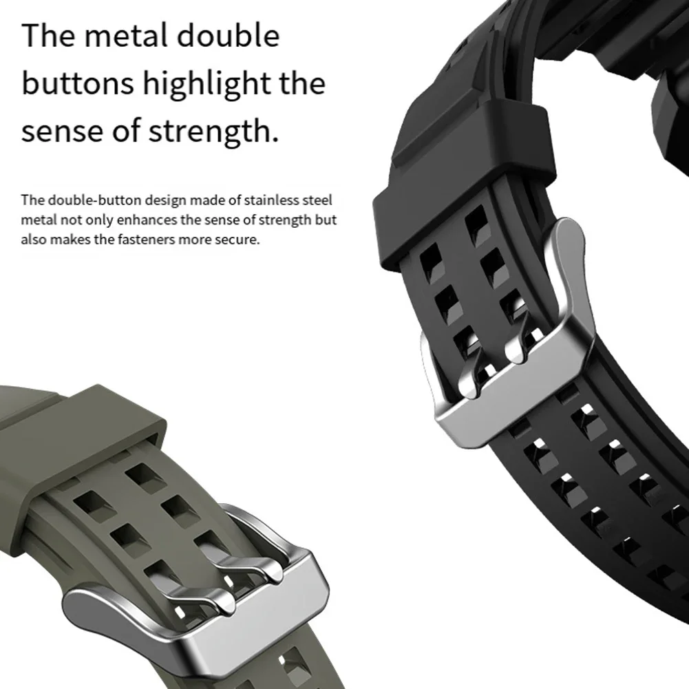삼성 갤럭시 Watch8 실리콘 통기성 스포츠 시계 교 - Android Smartwatch Accessories 리뷰 및 가격