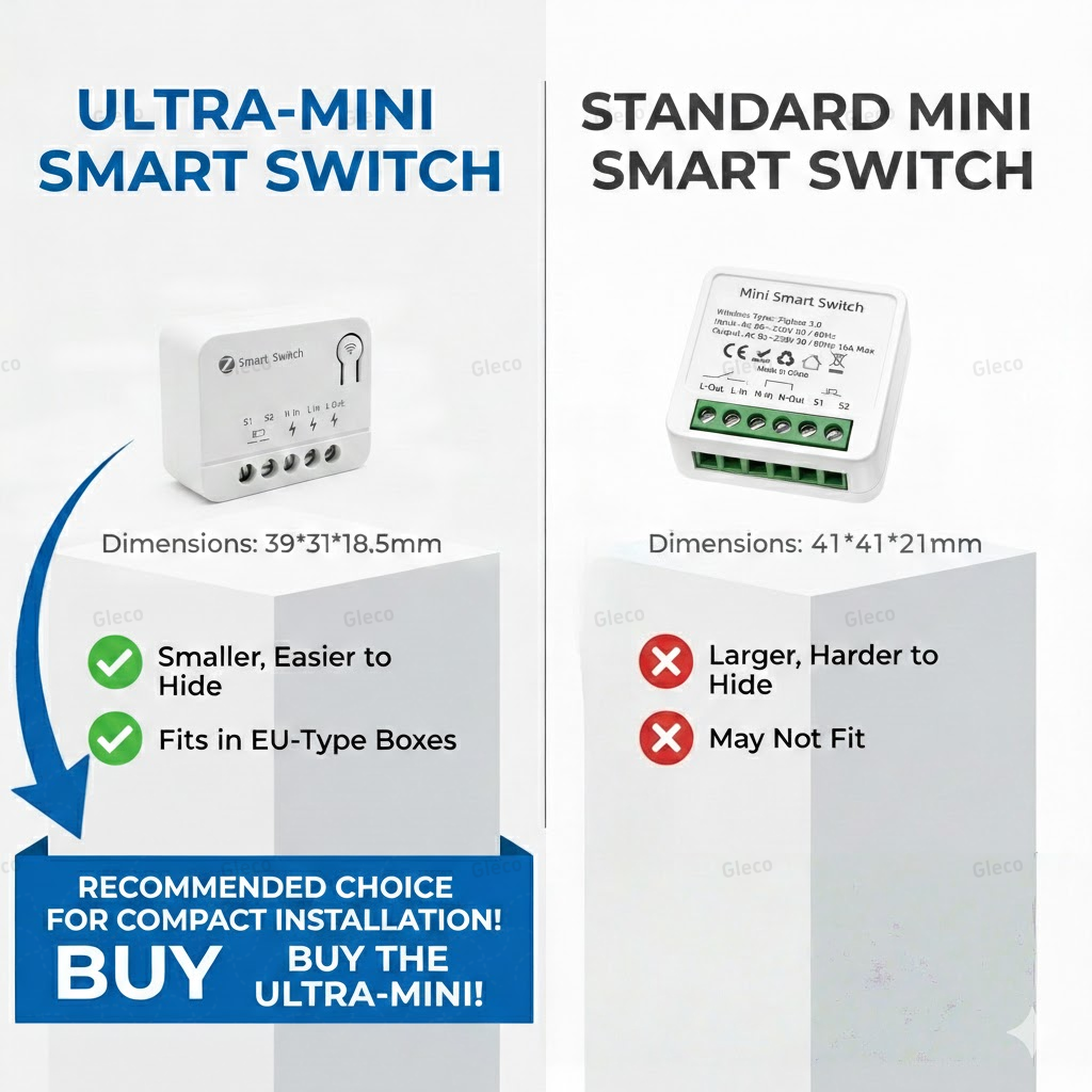 Zigbee TUYA 1/2Gang 미니 스마트 스위치 - Smart Accessories 리뷰 및 가격