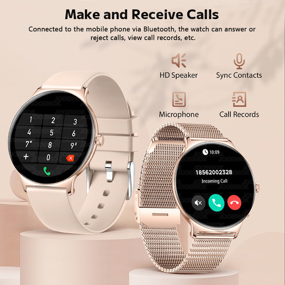 ChiBear 울트라 씬 패션 스마트 워치 여성용 항상 - Android Smartwatch Accessories 리뷰 및 가격