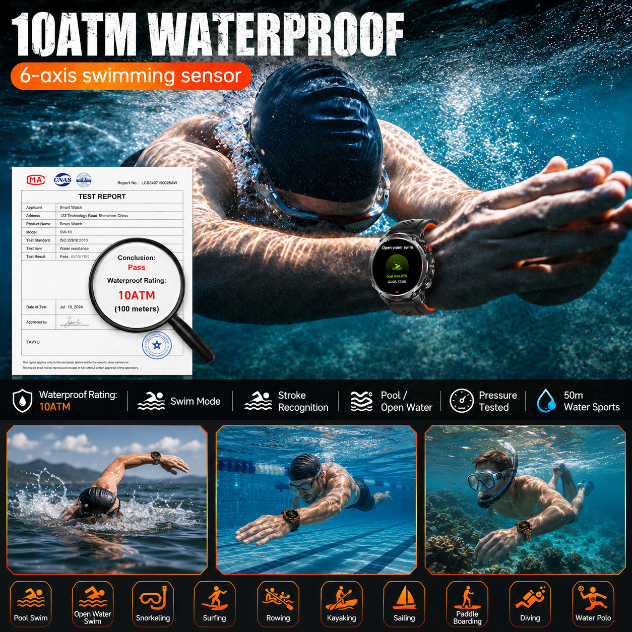 T-Rex 3 프로 밀리터리 등급 AGPS 스마트 워치 - Smartwatch Nexus 리뷰 및 가격