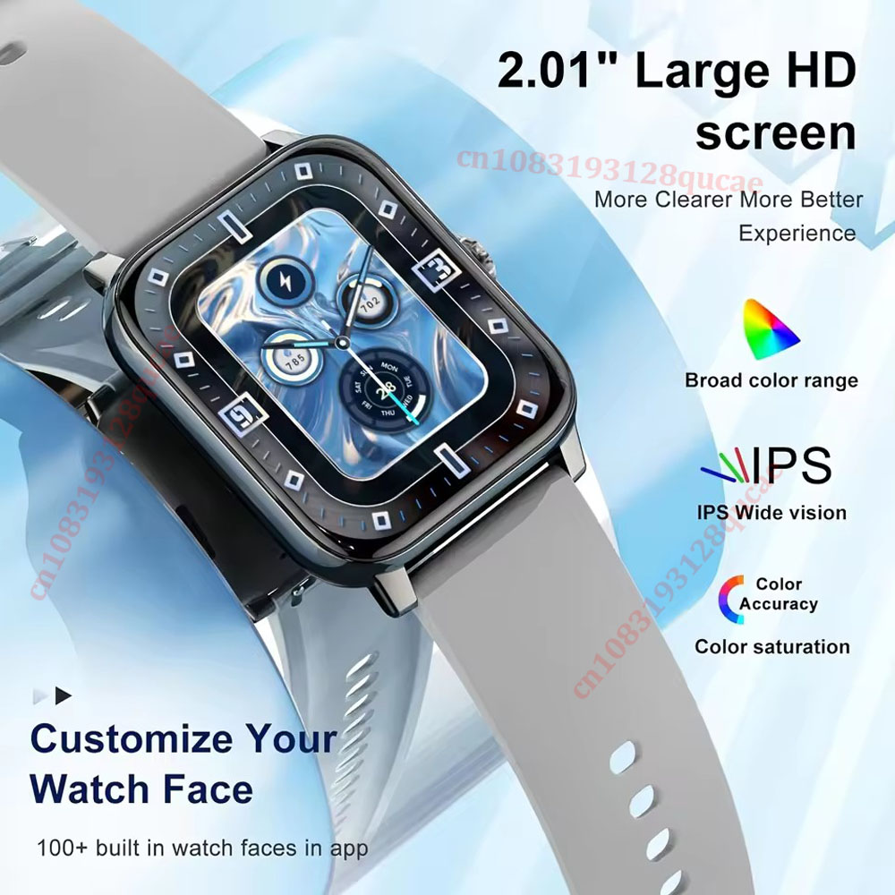 2026 스마트워치 안드로이드 IOS 폰 2.01인치  - Smartwatch Instagram 리뷰 및 가격