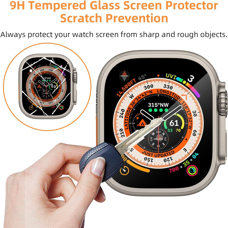 애플 워치 울트라 2 용 강화 유리, 스크래치 방지 스 - Watch Face Protector 리뷰 및 가격