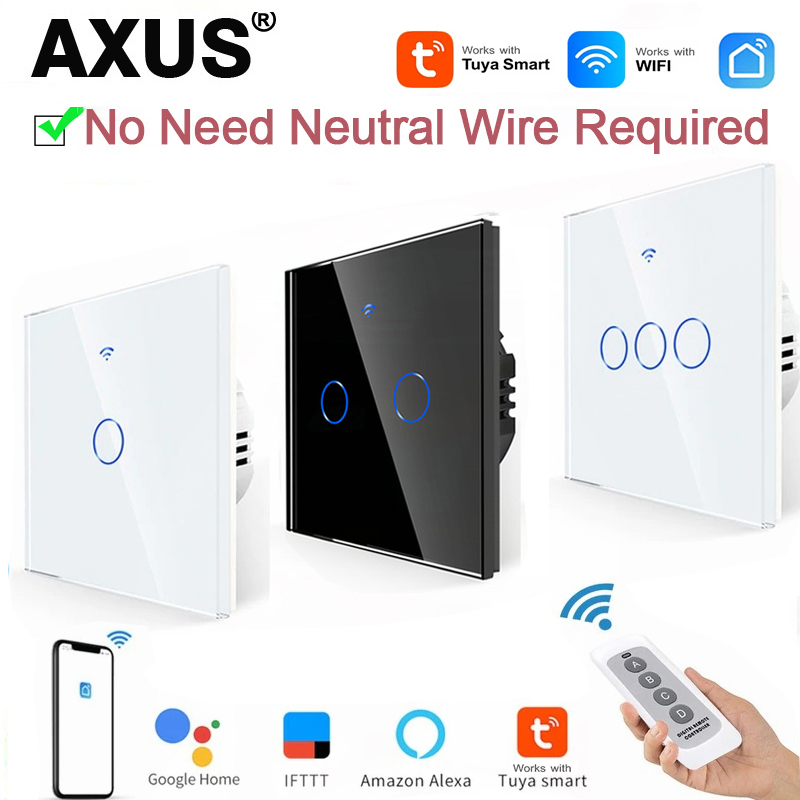AXUS EU WiFi 스마트 조명 스위치, 중성선 필 - Smart Accessories 리뷰 및 가격
